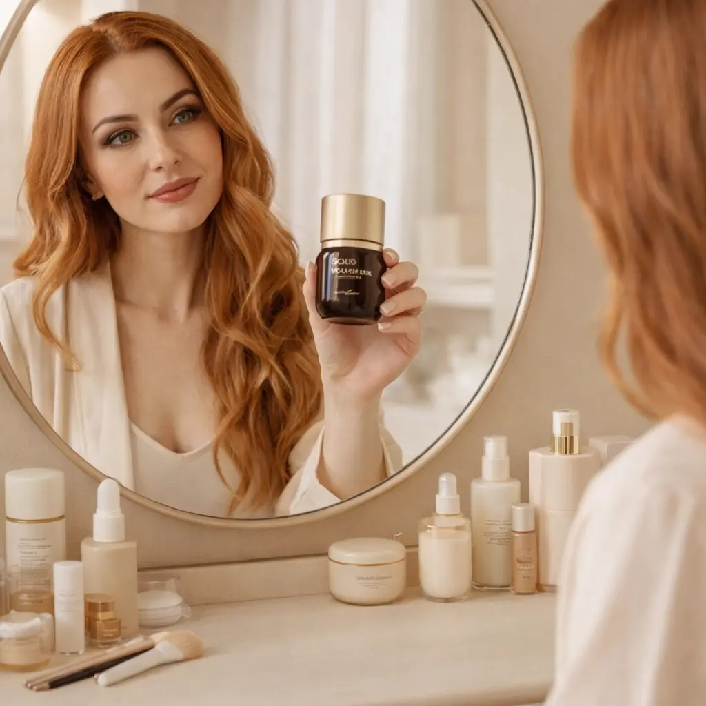 Mініатюра Протеїнова зміцнююча кремова сироватка Solid Volume Ampoule 10 мл