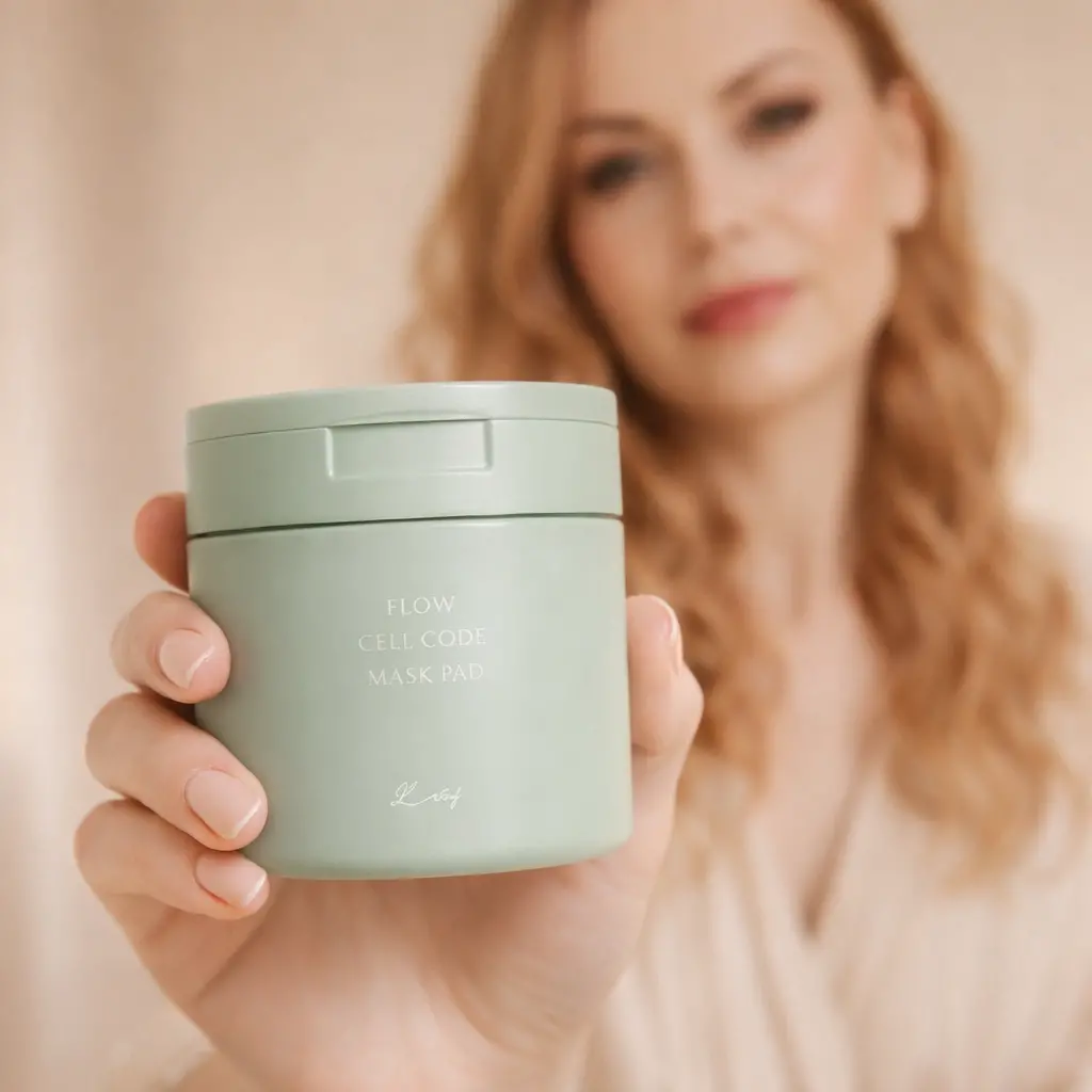 Охолоджуючі заспокійливі маски-педи Flow Cell-Code Mask Pad 50шт