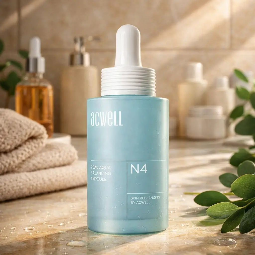 Освіжаюча зволожуюча сироватка Real Aqua Balancing Ampoule 35 мл