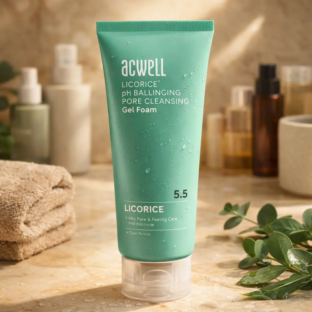 Балансуюча пінка для очищення пор Licorice pH Balancing Pore Cleansing Gel Foam 160 мл
