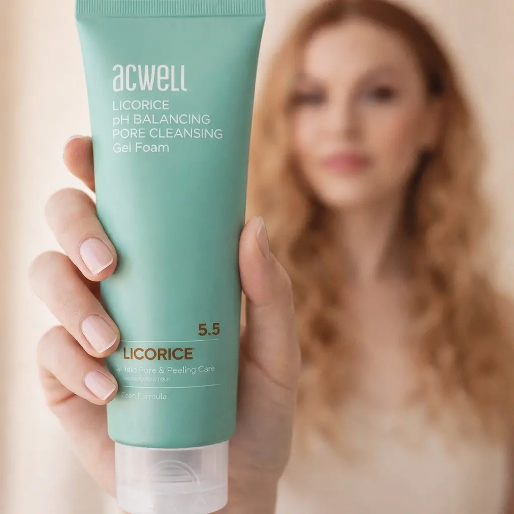 Балансуюча пінка для очищення пор Licorice pH Balancing Pore Cleansing Gel Foam 160 мл