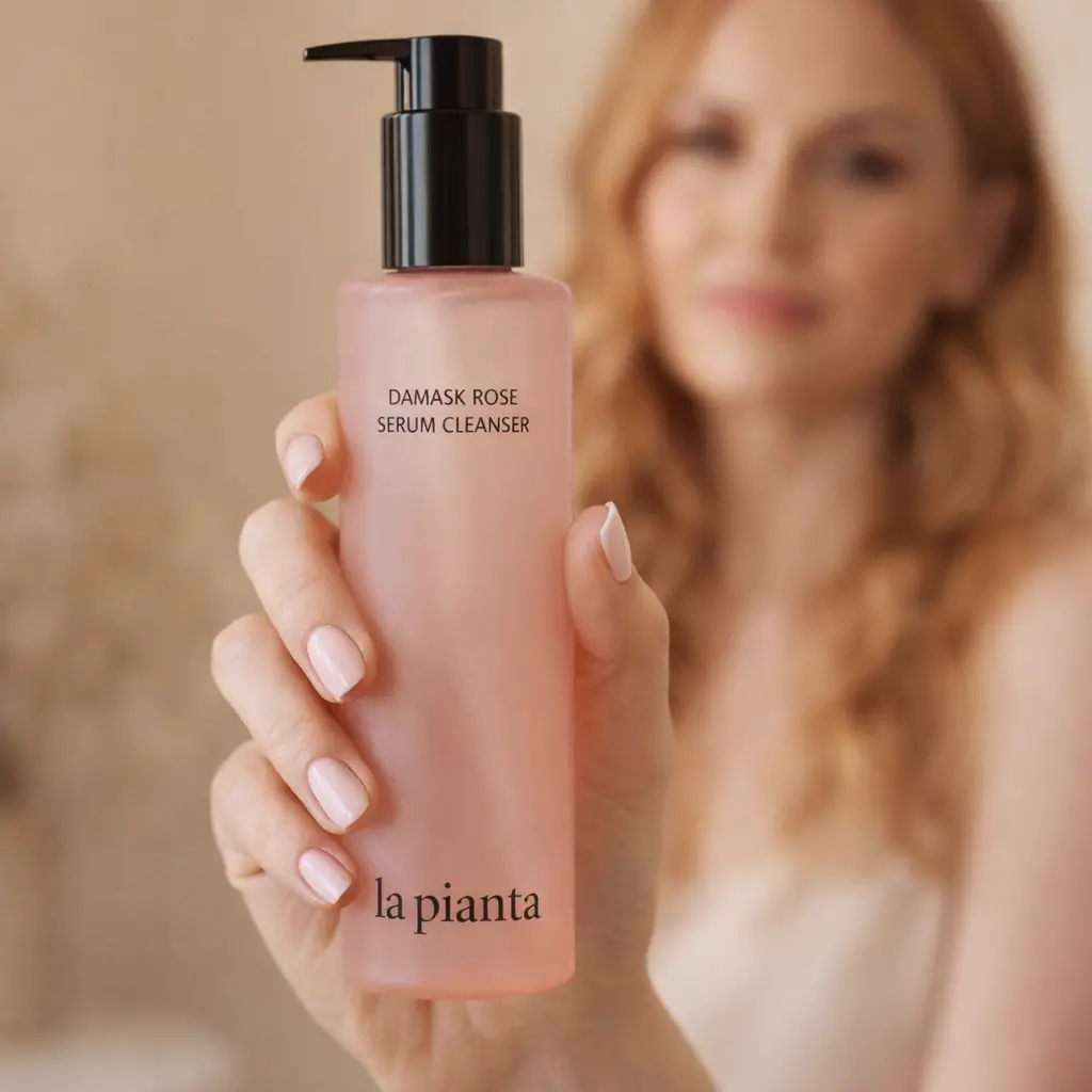 Міцелярний гель – сироватка для очищення шкіри Damask Rose Serum Cleanser 200мл