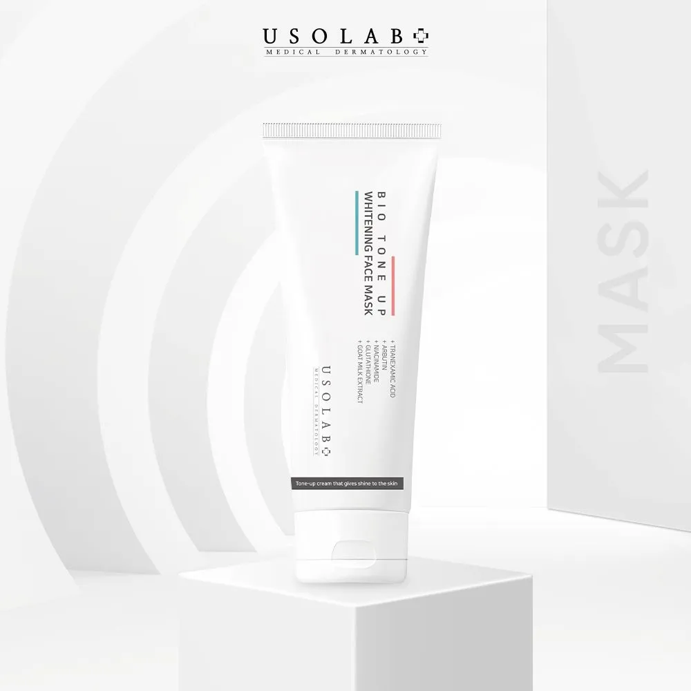 Маска для освітлення шкіри та ефекту миттєвого  сяяння Bio Tone Up Whitening Mask 250мл