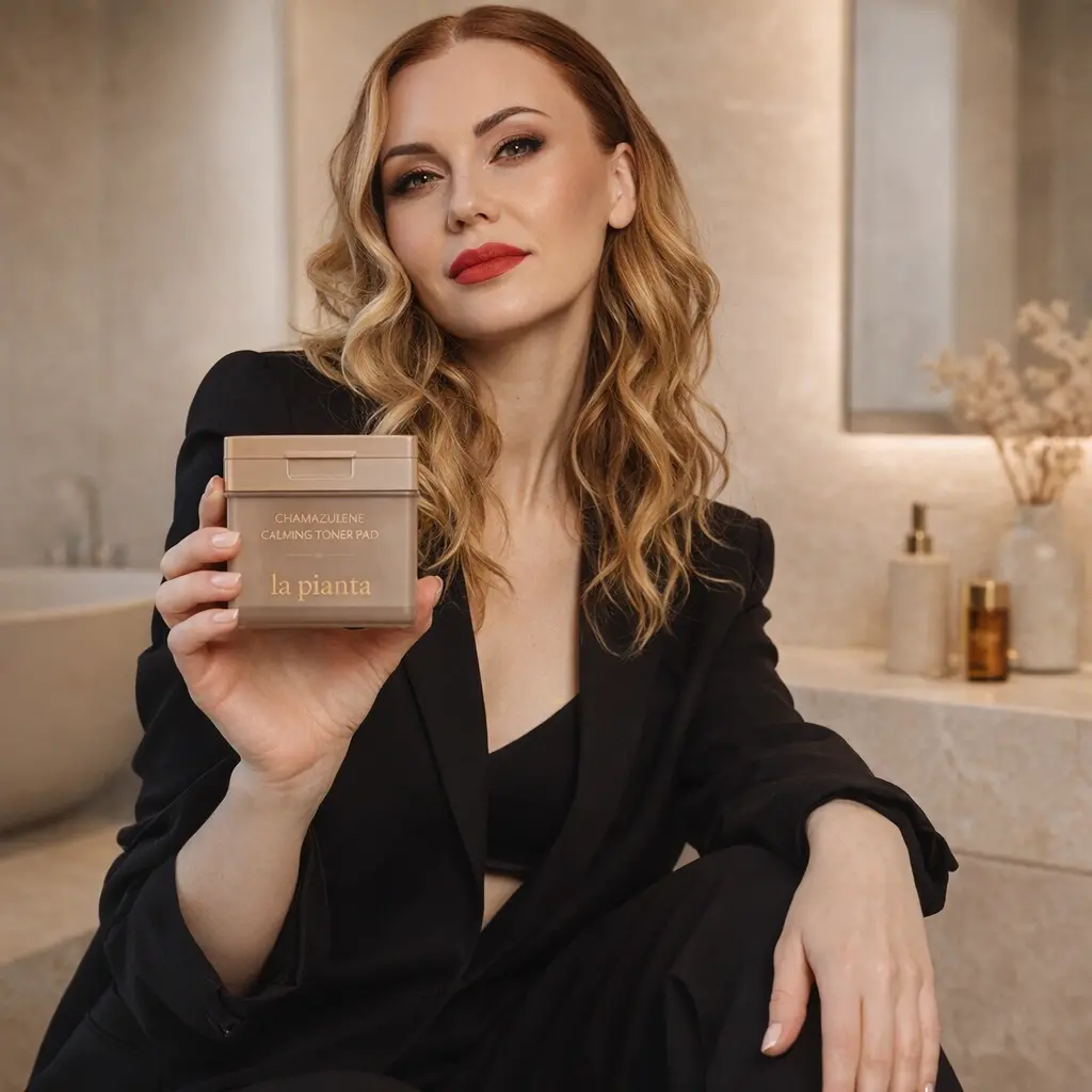 Заспокійливі тонер – педи CHAMAZULENE CALMING TONER PAD 80шт