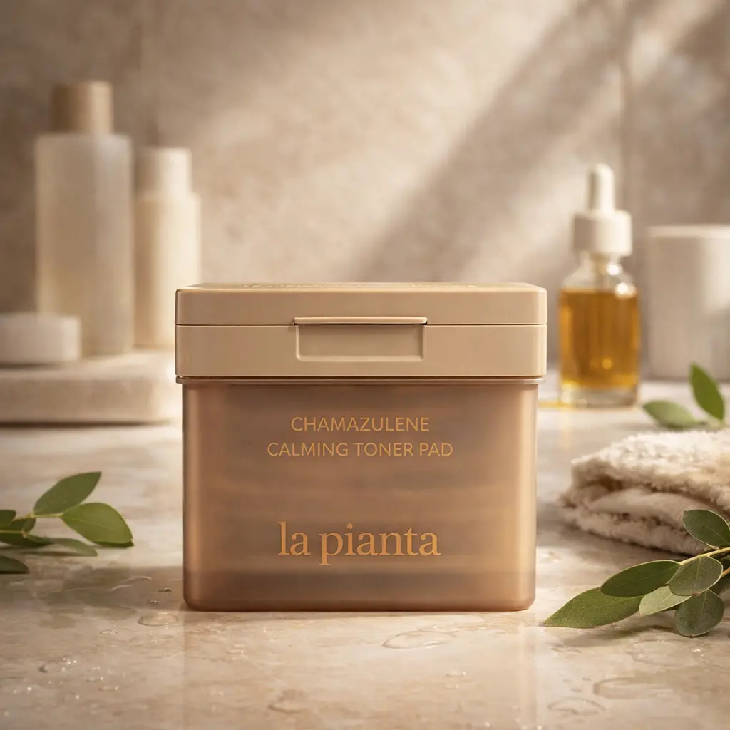 Заспокійливі тонер – педи CHAMAZULENE CALMING TONER PAD 80шт