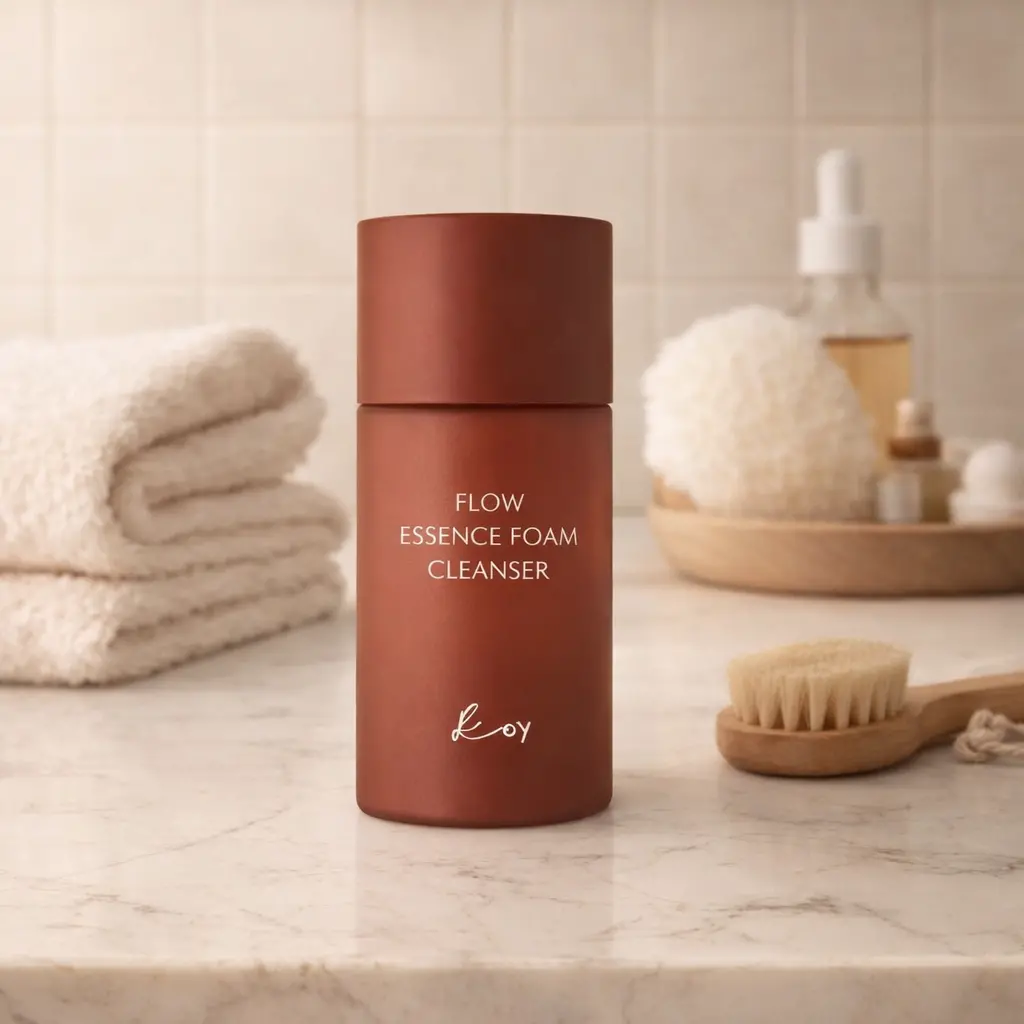 Мініатюра очищуючої двоетапної есенції Flow Soft Essence Foam Cleanser 23 мл