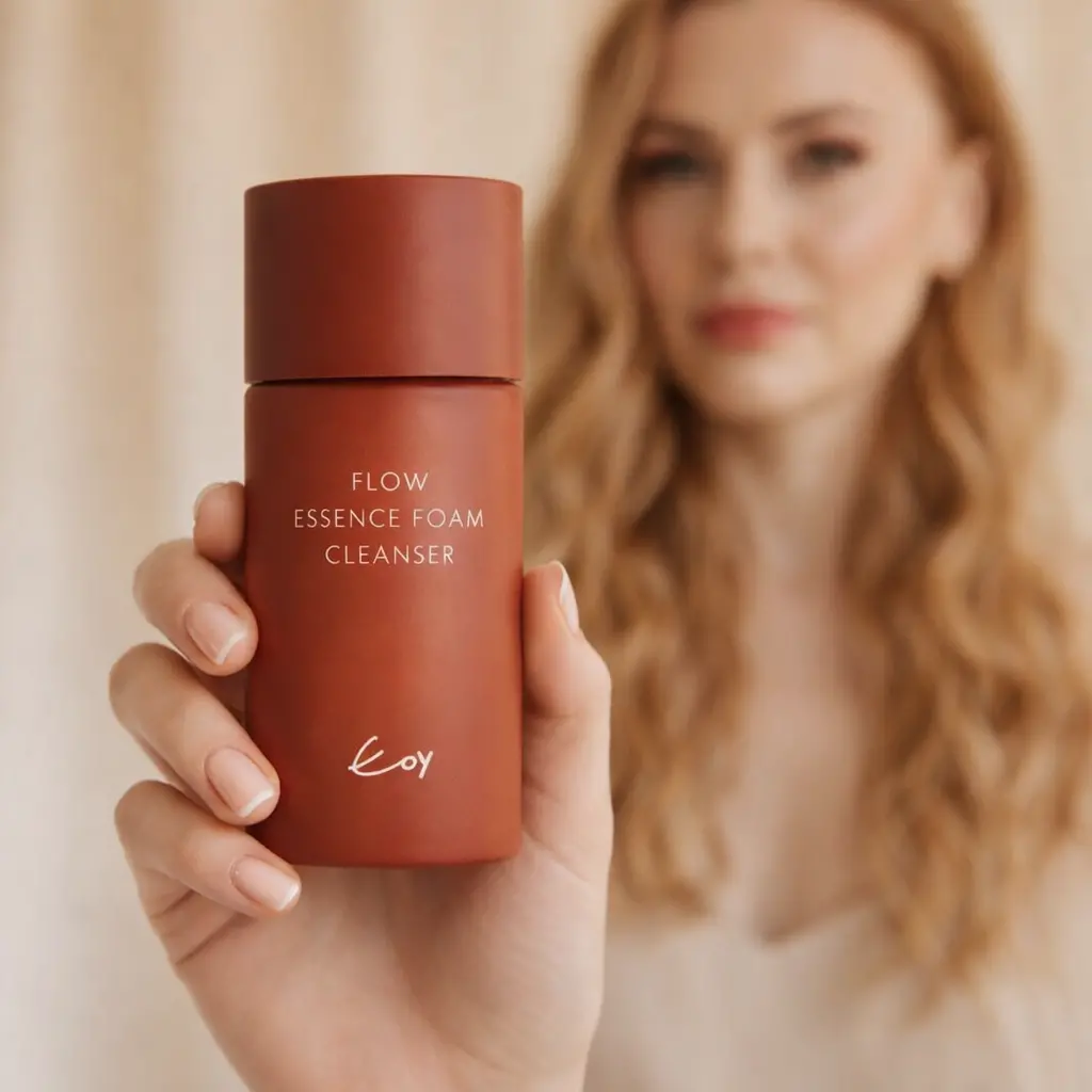 Мініатюра очищуючої двоетапної есенції Flow Soft Essence Foam Cleanser 23 мл