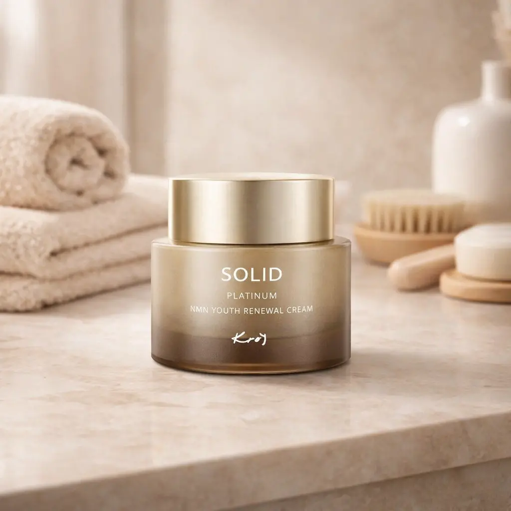 Інтенсивний оновлюючий та ущільнюючий крем Solid Platinum NMN Youth Renewal Cream 50 мл