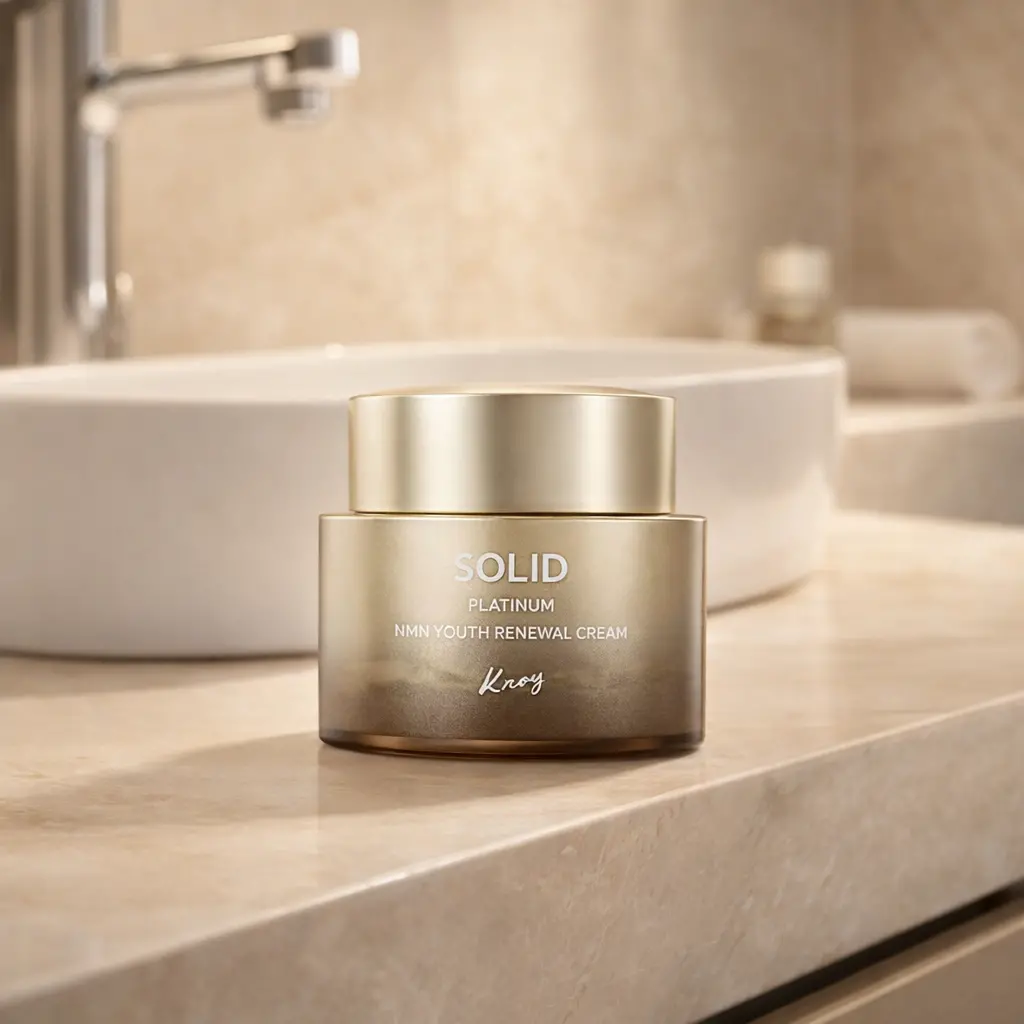 Інтенсивний оновлюючий та ущільнюючий крем Solid Platinum NMN Youth Renewal Cream 50 мл