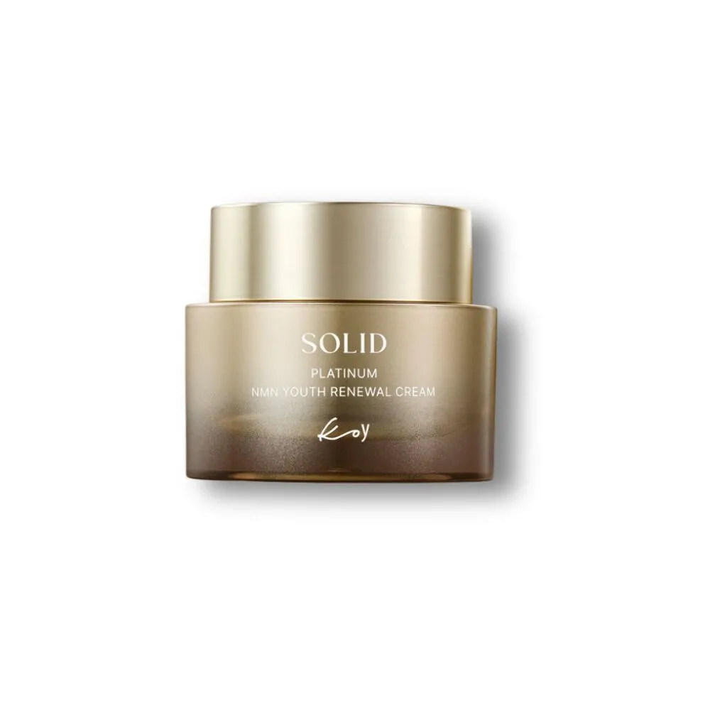 Інтенсивний оновлюючий та ущільнюючий крем Solid Platinum NMN Youth Renewal Cream 50 мл