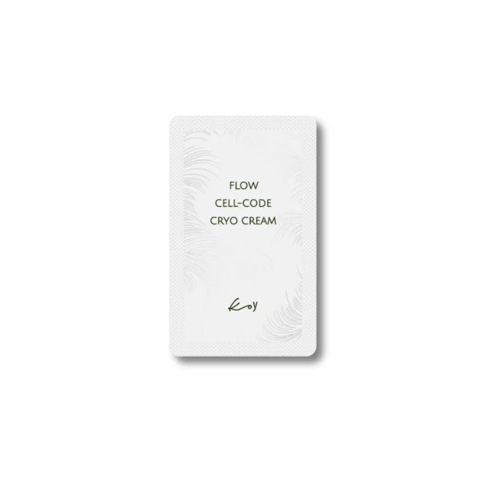 Охолоджуючий та заспокійливий кисневий крем Flow Cell-Code Cryo Cream ТЕСТЕР 2 мл