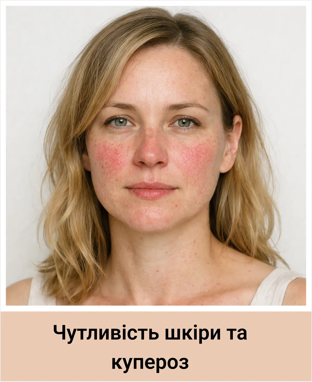 Чутливість шкіри та купероз
