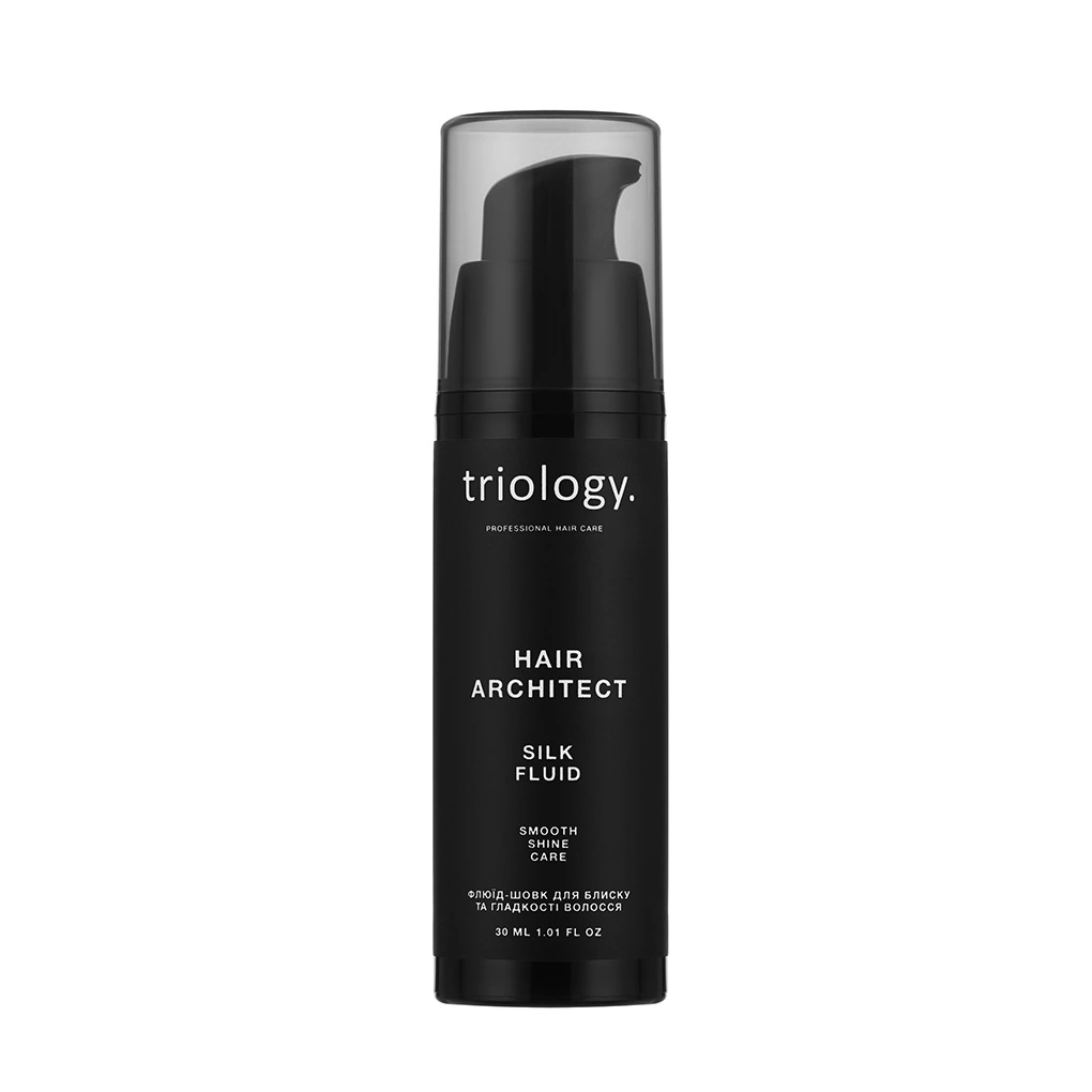 Флюїд-шовк для блиску та гладкості волосся Hair Architect Triology.