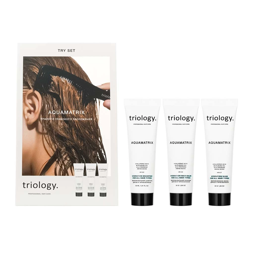 Try set: трилогія глибокого зволоження Aquamatrix Triology.
