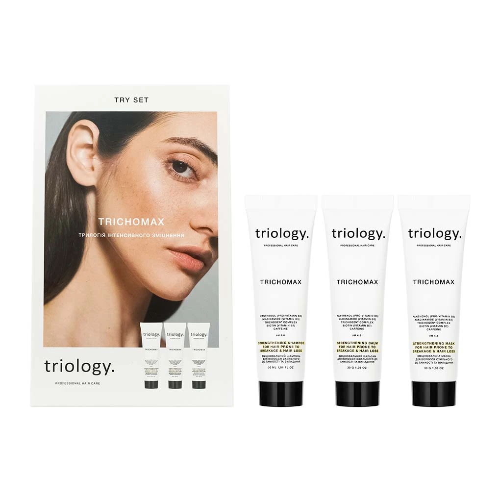 Try set: трилогія інтенсивного зміцнення Trichomax Triology.