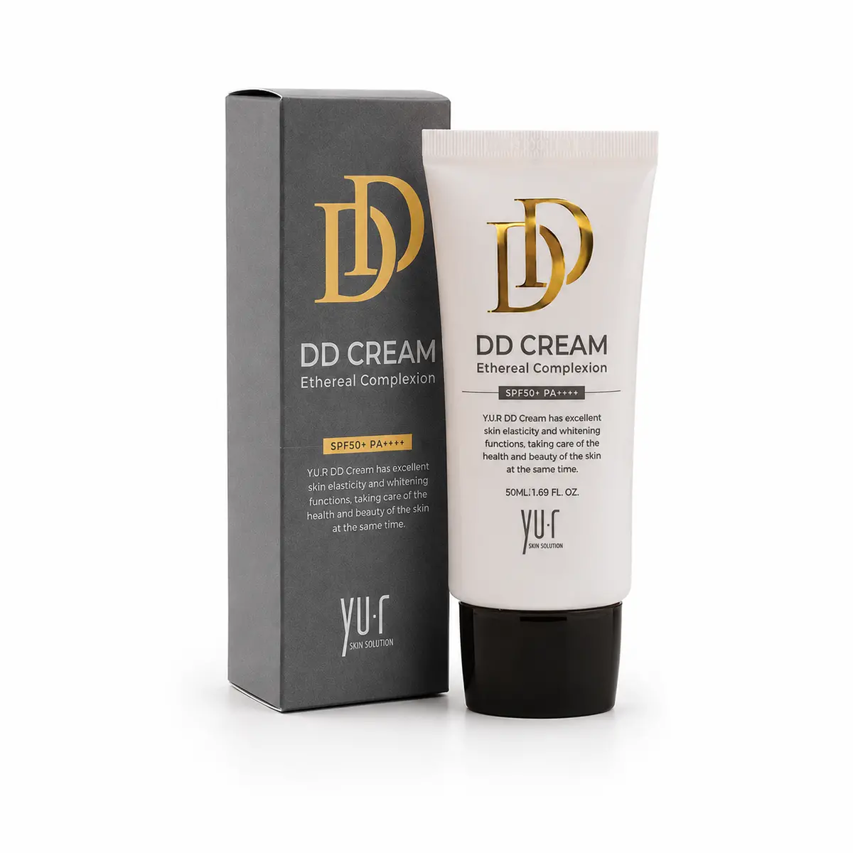 Тонувальний DD-крем SPF 50+ PA++++ YU.R Skin Solution DD Cream 50 мл (LIGHT)