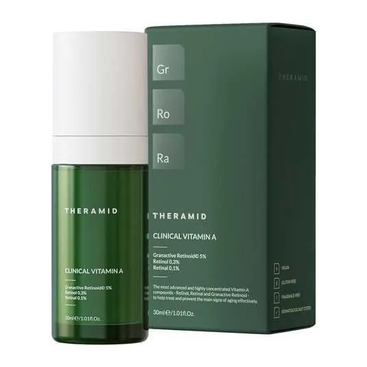 Сироватка з висококонцентрованим вітаміном А Theramid CLINICAL VITAMIN A 30мл