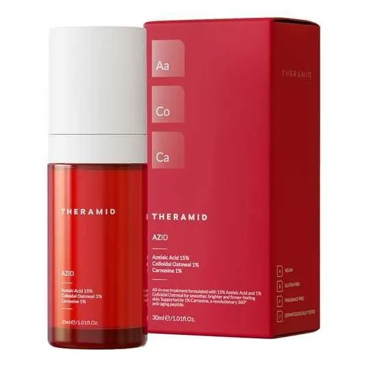 Антивікова сироватка  із азелаіновою кислотою THERAMID Azelaic Acid 15% 30 мл