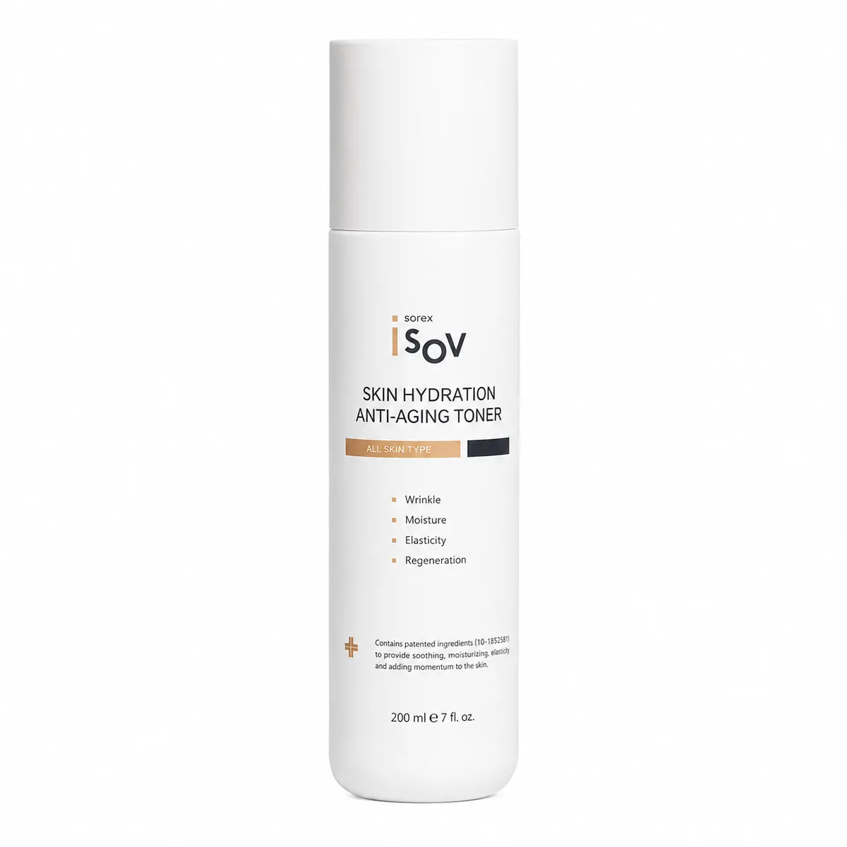 Антивіковий зволожуючий тонер для пружності шкіри Isov Sorex Skin Hydration Anti-Aging Toner 200мл