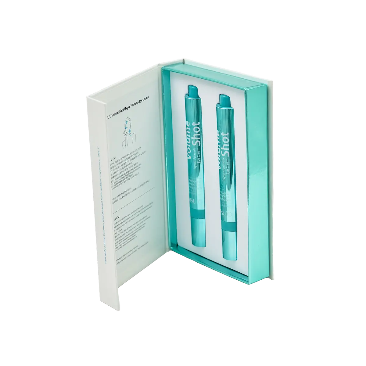 Топовий філер без ін’єкцій ZISU’C Volume Shot Eye Cream 15 мл x 2шт