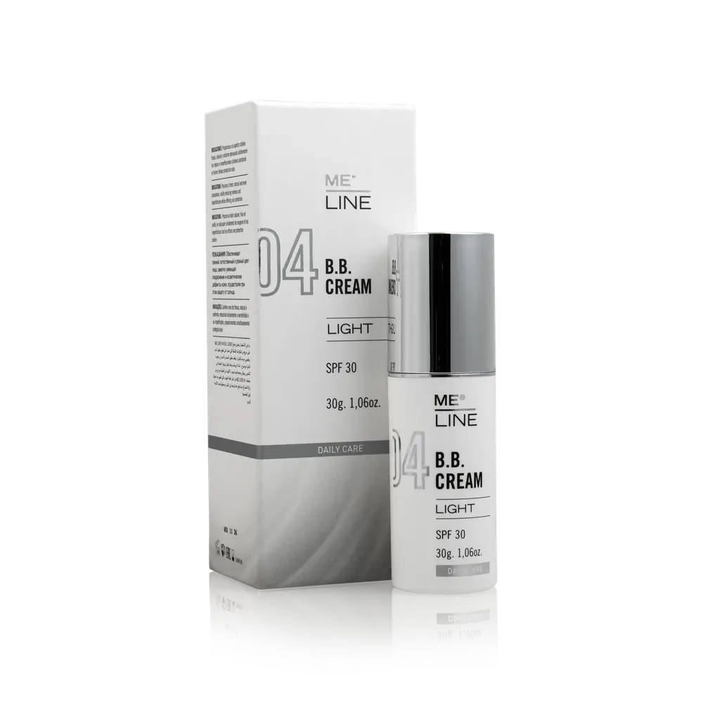 Тональний зволожувальний крем з SPF 30 04 Me Line BB Light 30ml