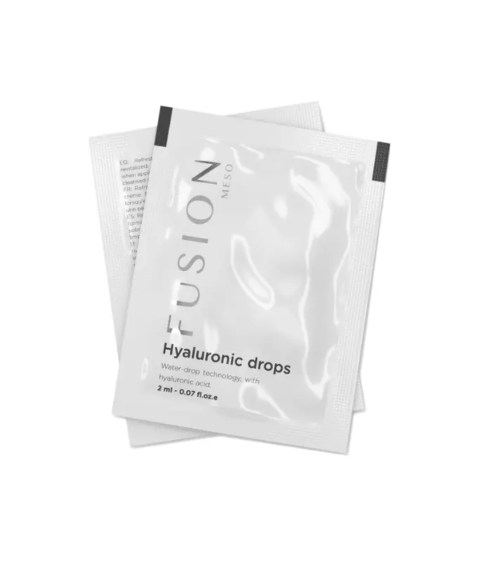 Освіжаючий зволожуючий крем Fusion Meso Hyaluronic Drops ТЕСТЕР 2мл