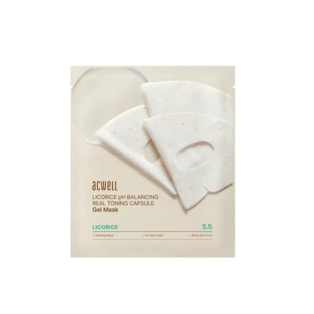Гідрогелева капсульна маска Licorice pH Balancing Real Toning Capsule Mask Sheet 1 шт