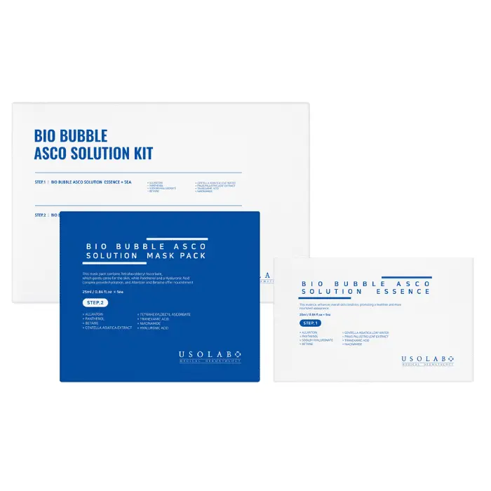 Оновлюючий набір для обличчя  Bio Bubble Asco Solution Kit 5 процедур